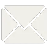 Letter icon that illustrates e-mail
